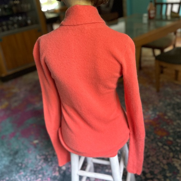 Cashmere Beth Bowley Coral Sweater ~ S - Picture 3 of 11